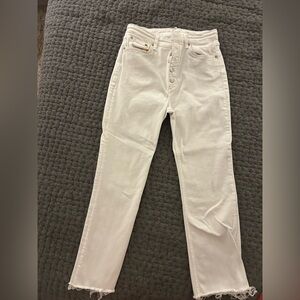 Rag & Bone White Denim Jeans